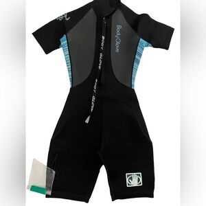 BODY GLOVE  PRO SHORTY WETSUIT Surf Beach Women's 7/8 EUC